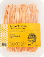 Паста яичная классическая свежая Fettuccine Spravzhnya лоток 250г