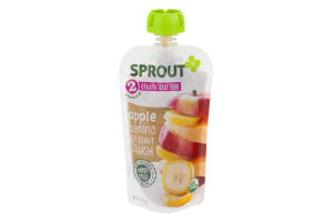 Sprout Organic Baby Food Apple, Banana & Butternut Squash