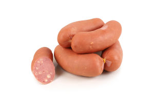 Сосиски вареные сырные Ятрань 1с кг