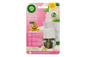 Ароматизатор повітря електричний + флакон змінний Квіти півонії та жасмину Air Wick 19мл