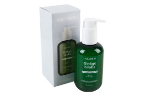 Гель для умывания успокаивающий очищающий с экстрактом гинкго билоба Hollyskin 200мл