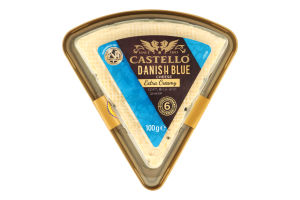 Сир 60% м'який Danish Blue Castello п/у 100г