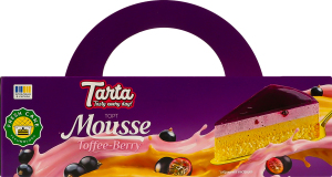 Торт Toffee-berry Mousse Tarta к/у 400г