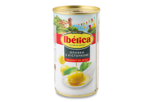 Оливки з/к 350г ж/б з ключем Iberica