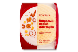 Коржи вафельные для торта Классика Lekorna м/у 90г