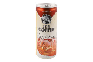Напиток с молоком ультрапастеризованный с экстрактом кофе Cappuccino Ice Coffee Hell ж/б 250мл