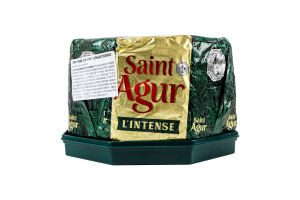 Сир м'який з синьою пліснявою L'intense Saint Agur кг