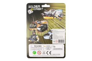 Набір іграшковий для дітей від 3років 16х23см №QT240410041 Soldier Combat Ningbo Union Point Imp&Exp Co. Ltd 1шт