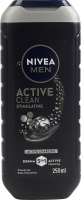 Гель для душу для тіла, обличчя та волосся 3в1 Активне очищення Nivea Men 250мл