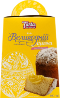 Кекс бездріжджовий з начинкою зі смаком лимона Великодній Tarta к/у 600г