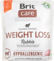 Корм д/собак з зайвою вагою з кроликом гіпоалергенний сухий 1кг Бріт Кеа
