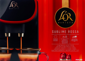 Кофеварка капсульная Sublime Rossa L'OR Barista Philips 1шт