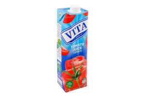 Сок восстановленный пастеризованный Tomato Vita т/п 1л