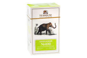Чай зелений ароматизований №400 Саусеп зелений Teahouse к/у 15х2.5г