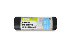 Пакеты для мусора универсальные 60л Fantee 20шт