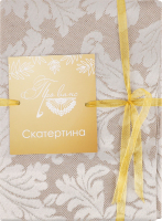 Скатертина Прованс Сяйво Кавове золото 130х130см