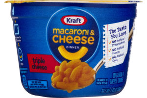 Kraft Macaroni & Cheese Triple Cheese