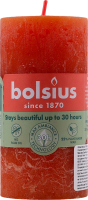 Свіча Bolsius 100/50 рустік Землистий помаранчевий, арт. 103668770335