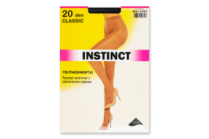 Колготки женские Instinct Classic 20den 6 nero