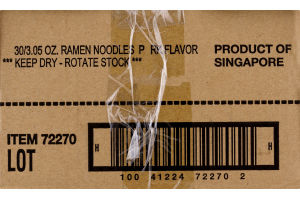 Roland Ramen Noodles Pork - 30 CT