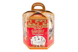 Сдоба Кулич с творогом и клюквой Рум'янець к/у 300г