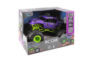 Машинка для дітей від 8років на радіокеруванні №SL-358RHV Violet Bigfoot Off-Road Sulong Toys 1шт