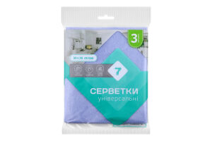 Серветки віскозні Семерка 3 шт