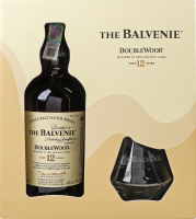 Віскі Balvenie Double Wood 12yo 0,7л +2склянки GB
