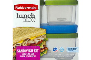 Rubbermaid Lunch Blox Sandwich Kit