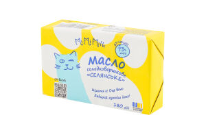 Масло Селянське солодковершкове 73% 180г MiMiMilk