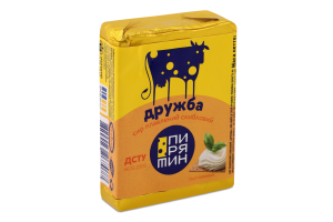 Сир плавлений 38% скибковий Дружба Пирятин м/у 70г
