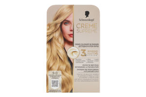 Creme Supreme 9-0 Натуральний Екстра-Ствітлий Блонд