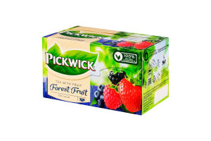 Чай черный ароматизированный с кусочками лесных ягод Forest Fruit Pickwick к/у 20х1.5г