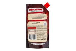 Кетчуп пастеризованный К мясу Томатіно д/п 250г