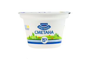 Сметана 15% Простонаше ст 180г
