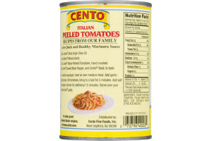 Cento Italian Peeled Tomatoes with Basil Leaf