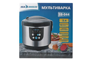 Мультиварка 5л 12програм антипригарне покриття 900Вт SB-044 СіБріз