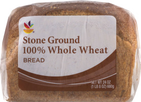 Ahold Stone Ground 100% Whole Wheat Bread