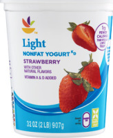 Ahold Light Nonfat Yogurt Strawberry