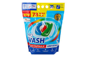 Средство для стирки в капсулах Universal Allin1 Pro Wash 78х21г