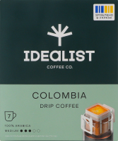 Кофе натуральный молотый в дрип-пакете Colombia Idealist Coffee Co к/у 7х12г