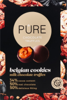 ЦукеркиPureChocolate Трюф мол шок крем нач печив