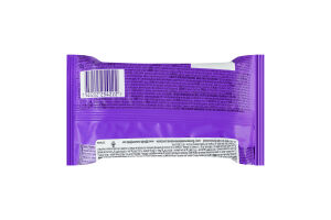 Круассан снизу глазированный и сверху декорированный молочным шоколадом с начинкой со вкусом ванили Milka м/у 50г