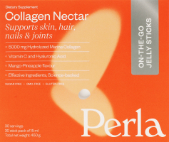 Добавка дієтична зі смаком ананасу та манго Колаген Нектар Perla 30х15мл