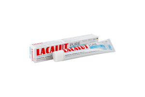 Паста зубная для природно белых и крепких зубов Pure Calcium Lacalut 75мл