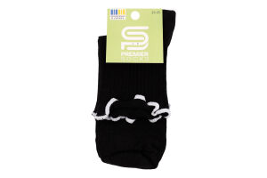Шкарпетки підл Premier socks високі рюш чор р23-25