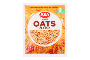 Каша овсяная моментального приготовления Classic Аха м/у 40г