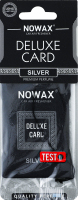 Ароматизатор целюлозний Nowax Delux Card целюлозний Silver