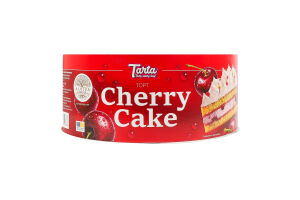 Торт бисквитный Cherry cake Tarta к/у 450г
