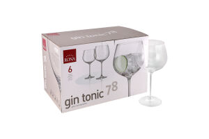 Набір келихів для джин-тоніка 780мл №6558 Gin tonic 78 Rona 6шт